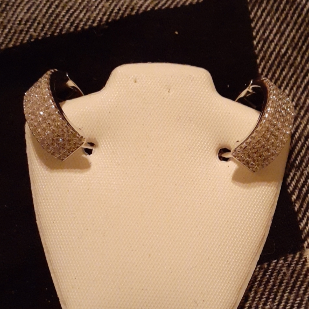 .925 Sterling Silver Hoops